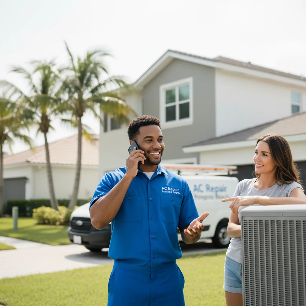 AC Repair Pompano Beach customer support in Cross Junction